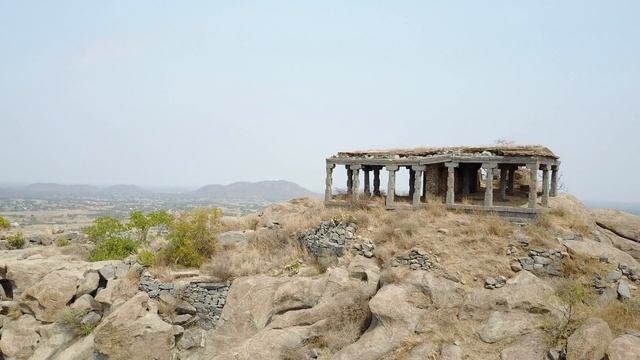 Gingee fort Top View смотреть онлайн