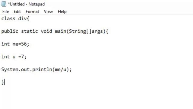 How to write Java programs using the Division Arithmetic Operator Outputting in Command Prompt смотреть онлайн