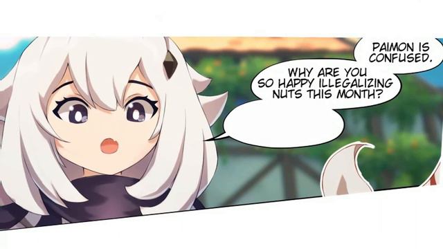 Genshin Impact Fan Comic 😊❤️❤️ || Comic Dub By Mi Meme смотреть онлайн