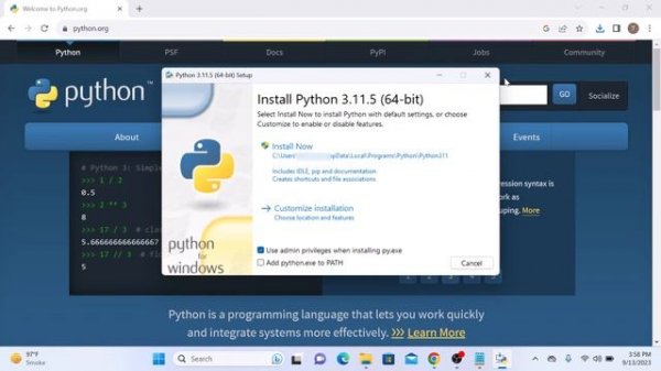 How to Download and Install Python on Windows 11 2023