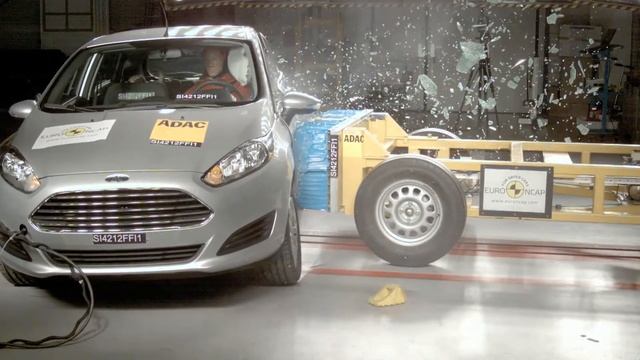 New Ford Fiesta. Высшая оценка безопасности - 5 звезд NCAP смотреть онлайн