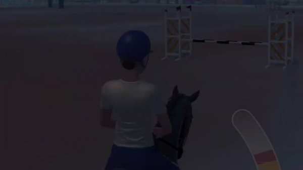 Конкурная тренировка в игре EQUESTRIAN THE GAME. ETG ?
