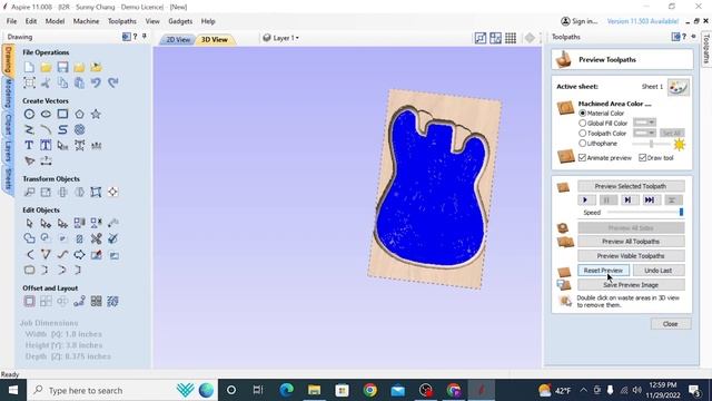 How to Cut Any 3D Model with a CNC and Vectric CAD - Follow Along With A Free 3D Model! смотреть онлайн