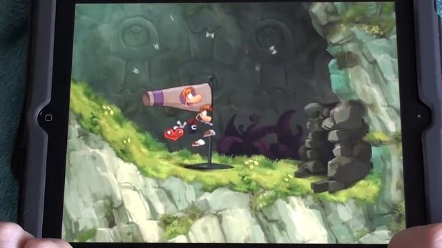 Rayman Jungle Run - новые уровни геймплей (madeforipad.ru) смотреть онлайн