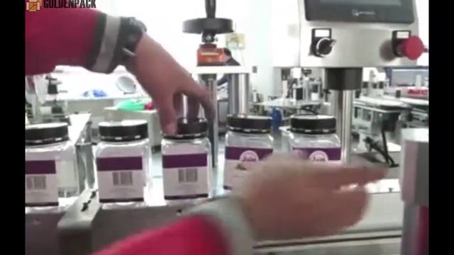 YM610 аппликация одной этикетки на три стороны флакона смотреть онлайн