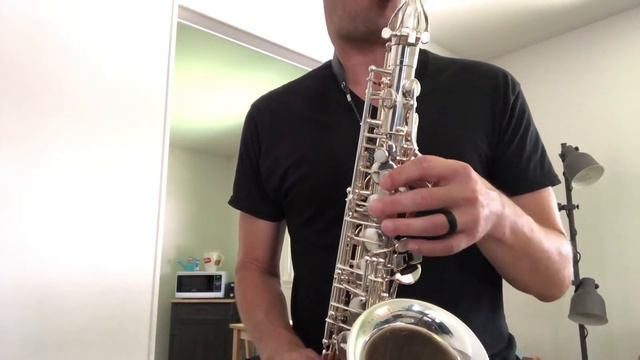 1952 51,xxx Silver Plated Selmer Super Balanced Action Alto Saxophone Demo, www.dcsax.com смотреть онлайн