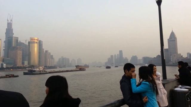Шанхай достопримечательности. Набережная Шанхая. Вайтань. Shanghai Bund.