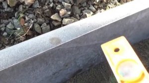 Установка бордюра на сухую смесь