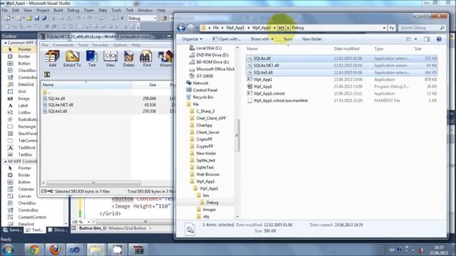 C# WPF Tutorial 3- SQLite database connection with WPF C# PART- 1/2 смотреть онлайн