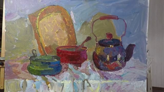 Натюрморт с чайником
