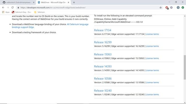 Selenium Tutorials 2B - Running Selenium Scripts on Edge Browser смотреть онлайн