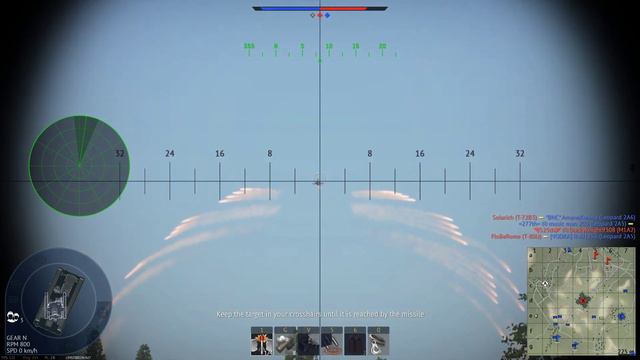 Spading Leopard 2A6 (7) - FlaRakPz 1 & Leopard 2A6 Gameplay || War Thunder смотреть онлайн