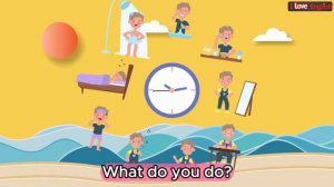 Daily Routine Song/ What do you do in the morning? / Daily activities Song