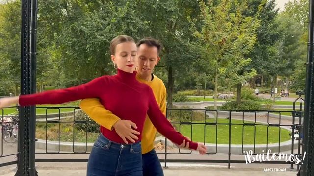 Pablo & Polina - ""Solo Mia" Bachata Sensual Demo Amsterdam смотреть онлайн