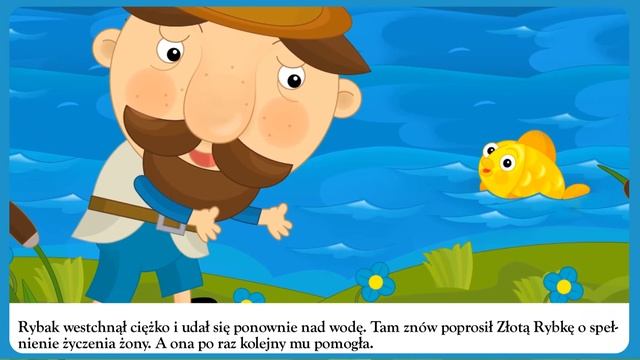 Złota rybka - bajka dla dzieci - Czytanka PL смотреть онлайн