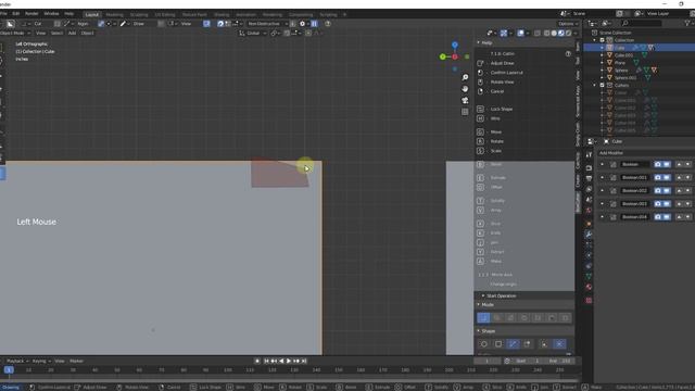 Intro to BOX CUTTER for Blender - EASY HOLES AND RECESSES - Getting Started Tutorial смотреть онлайн