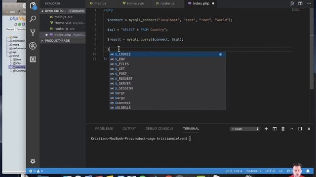 VueJS & DB | Level 4-1.2: Convert SQL to php to JSON смотреть онлайн