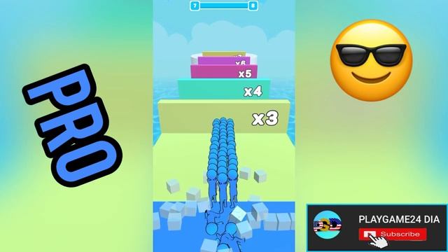 NOOB VS PRO VS HACKER VS GOD - Runner Pusher :Count Master 3D (Not Runner Pusher) смотреть онлайн