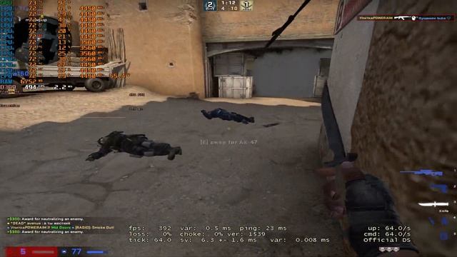 CS:GO : GTX 1650 4GB + Ryzen 5600 : 1280x960 Low Settings смотреть онлайн