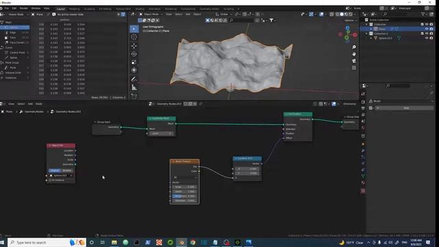 Arabic Blender Geometry Nodes Tutorial - Mountain Generator смотреть онлайн