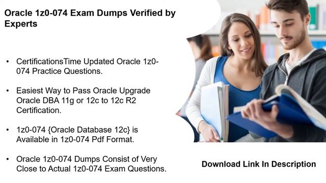 Guide to Pass Oracle 1z0-074 certification with updated 1z0-074 Pdf Dumps | CertificationsTime смотреть онлайн