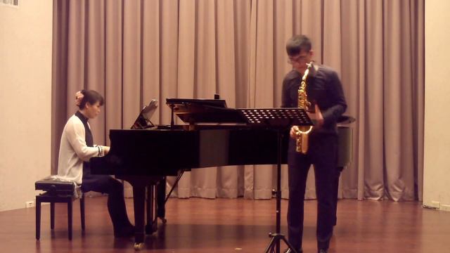 Alexander Glazunov Saxophone Concerto, Op.109 part 2 - Jacky Lai смотреть онлайн