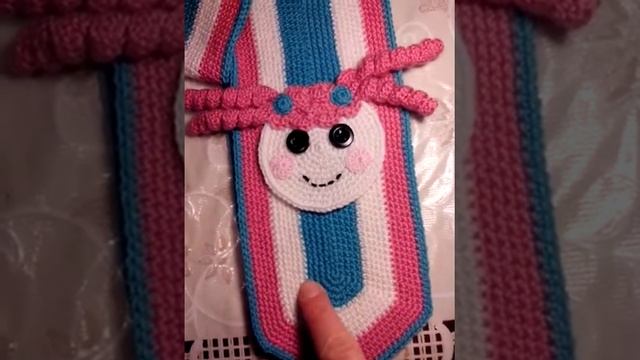 Шарф вязанный крючком из комплекта Лалалупси смотреть онлайн