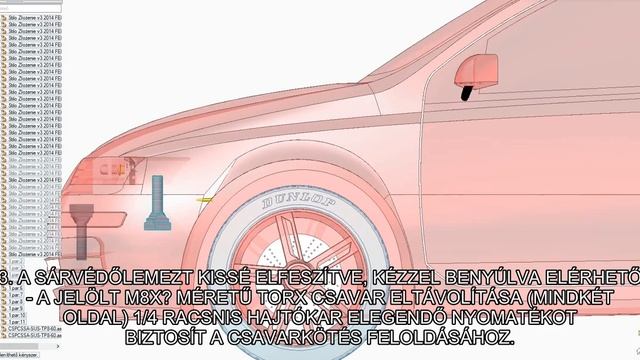 FIAT STILO ELSŐ LÖKHÁRÍTÓ LESZERELÉSE смотреть онлайн