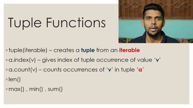 Tuple & its Functions in Python | How to create Tuple, Convert List into Tuple | Class 11/12 CS смотреть онлайн