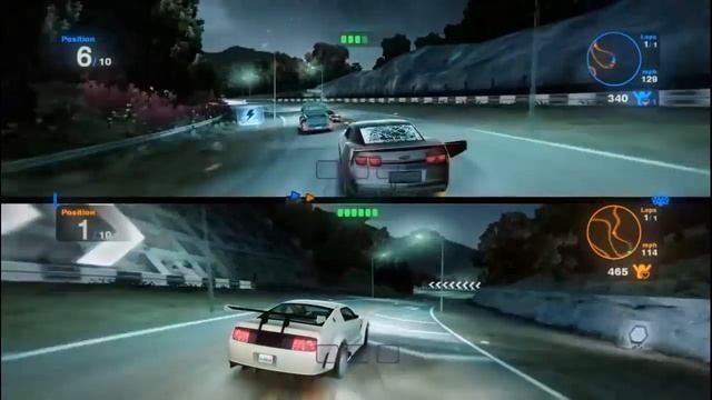 BLUR Gameplay PC HD | Blur Split Screen Multiplayer Maximum Settings