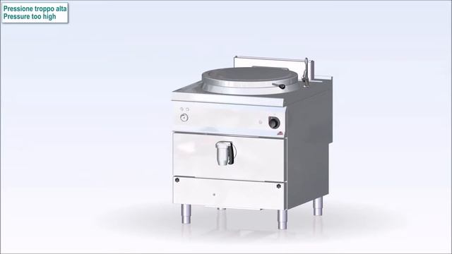 Pentole a gas - Pressione troppo alta / Gas Boiling pans - Pressure too high смотреть онлайн