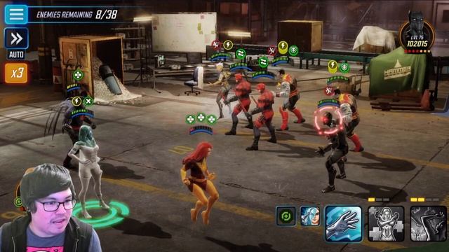 Dark Dimension 3 Node 7 / Global 3 Ghost Gameplay! Marvel Strike Force смотреть онлайн