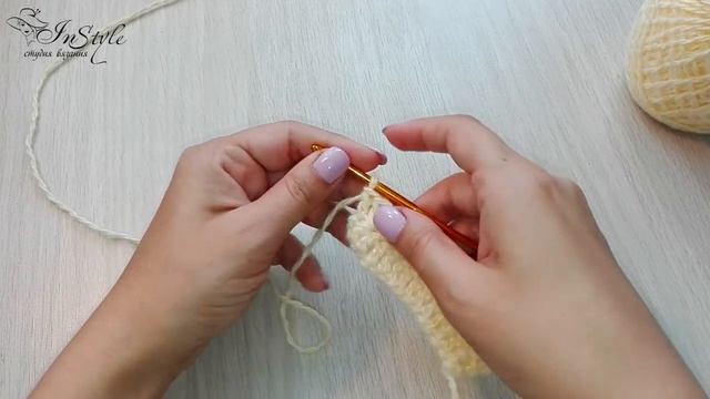 ПРИБАВЛЕНИЕ ПЕТЕЛЬ. Расширение полотна (increase crochet) ► Уроки вязания ► Крючком смотреть онлайн