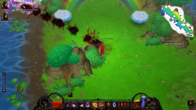 Diablo 3 AMAZING Whimsyshire Farm Trick Inferno Magic Find Nephalem Valor смотреть онлайн