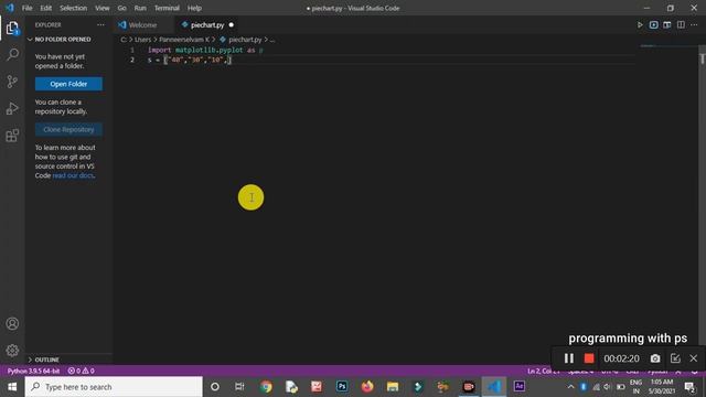 Python Pie Chart || Python and MatPlotLib: Creating a Pie Chart смотреть онлайн