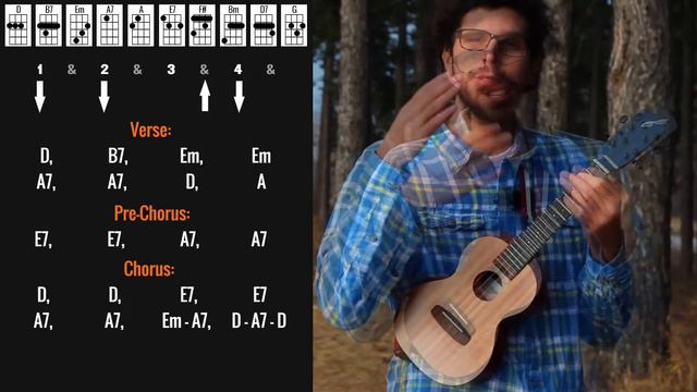 The Beatles - Maxwell's Silver Hammer - Ukulele Tutorial With Chords & Play Along смотреть онлайн