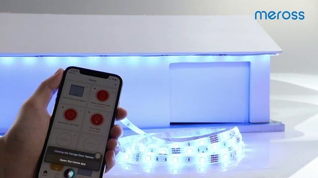 Meross Collie work with Meross smart LED strip смотреть онлайн