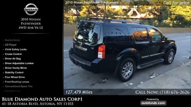 Used 2010 Nissan Pathfinder | Blue Diamond Auto Sales Corp1, Astoria, NY - SOLD смотреть онлайн