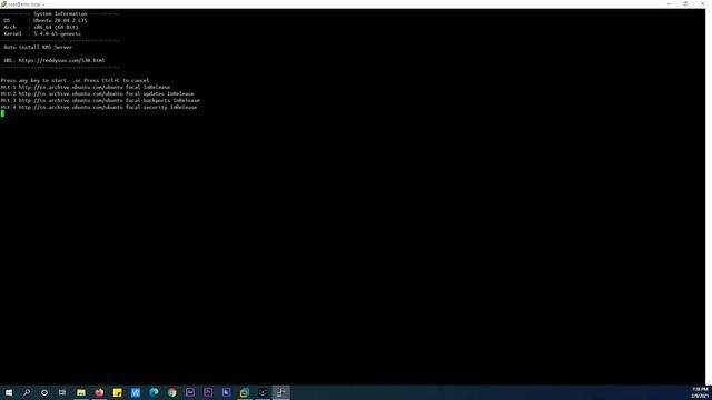 Setup your own KMS server on Ubuntu 20.04 to activate Windows and Office смотреть онлайн
