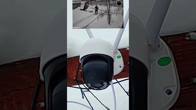 IP камера видеонаблюдения с автоотслеживанием ANBIUX 5MP CCTV camera with auto tracking смотреть онлайн