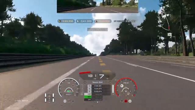 Circuit De La Sarthe | Porsche 919 Hybrid ‘16 | Cockpit View | 3:26.534 Lap