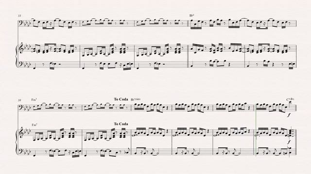 Bassoon - Pick up the Pieces - Average White Band - Sheet Music, Chords, & Vocals смотреть онлайн