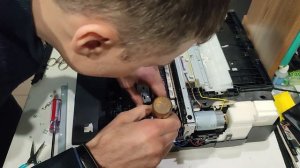 Canon IP 7240 Ошибка 6000 6 миганий не печатает клинит каретку