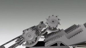 Принцип работы зерноуборочного комбайна.