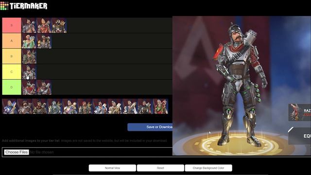 Rating All Fuse Legendary Skins In Apex Legends! смотреть онлайн