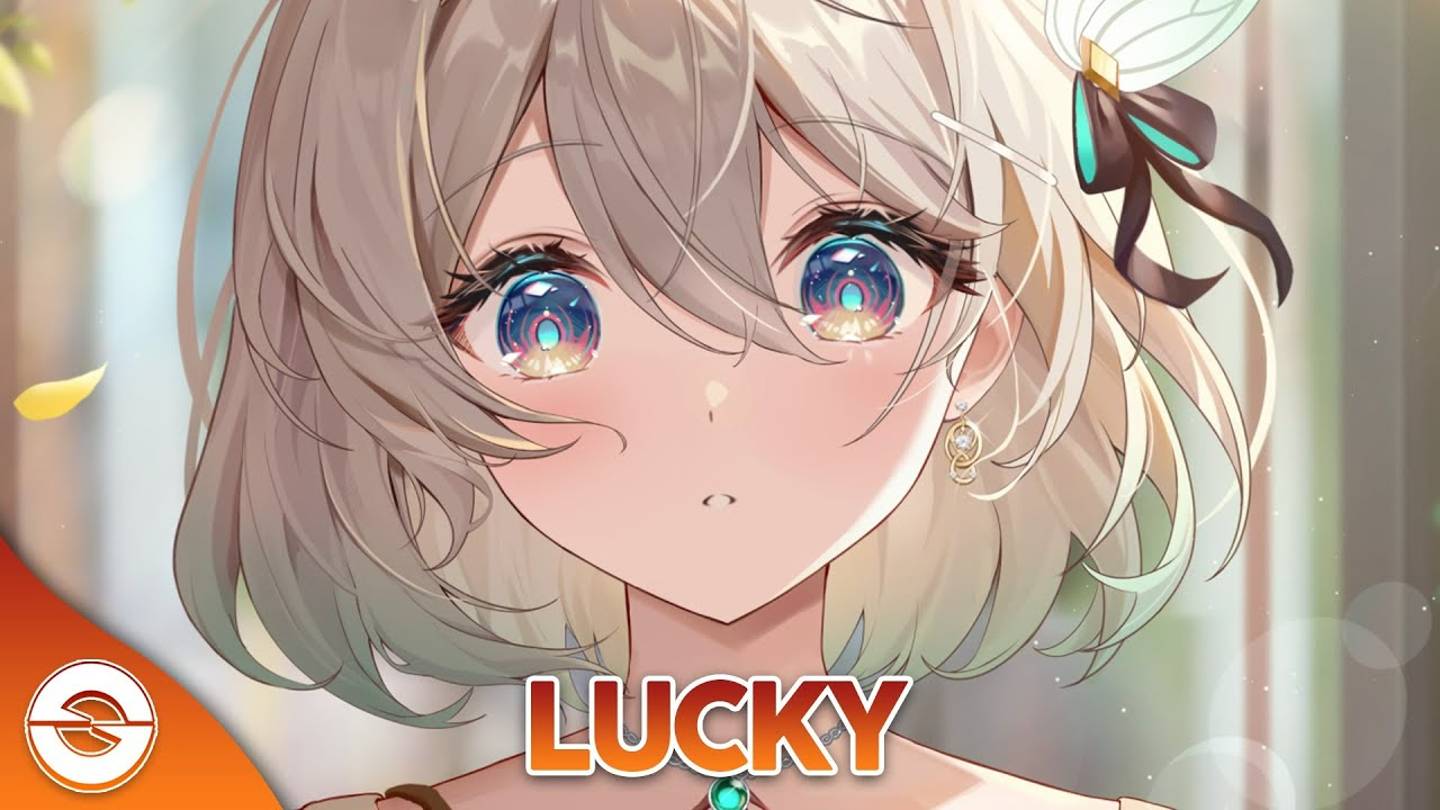 Nightcore - Lucky (Lyrics), текст смотреть онлайн