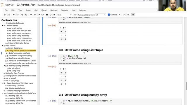 Pandas Tutorial Part-1 | PyCSR | Learn Python Online with Pankaj Soni смотреть онлайн