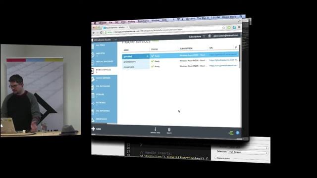 CinciJS - Javascript and Azure Mobile Services смотреть онлайн