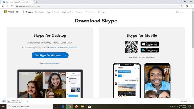 How to Install Skype on Windows 7/8/10 [Tutorial] смотреть онлайн