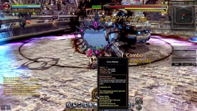 Smasher [2.0] Ancient Skill / New Gauge% info (5 skills) / Dragon Nest Korea (2023 July) смотреть онлайн